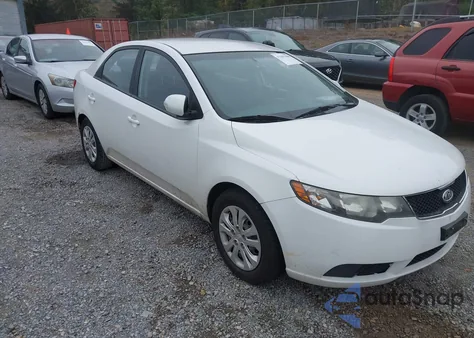 2010 Kia Forte Ex z USA, uszkodzony, nr VIN KNAFU4A21A5097183